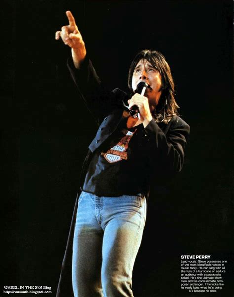 Steve perry of journey - Steve Perry's heavenly voice is the star of the show. Inspired by Journey. These anthems take cues from the band's raise-the-roof uplift. Journey: Influences ... By the time they added vocalist Steve Perry in 1977, Journey had honed their sound into something more immediate while retaining their displays of prowess. Between “Lovin’, …